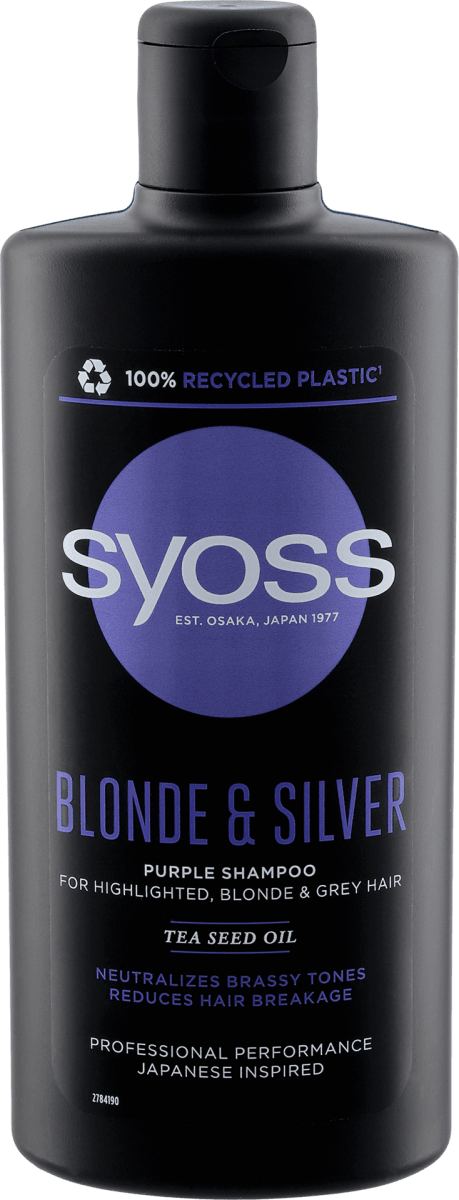 syoss szampon silver opinie