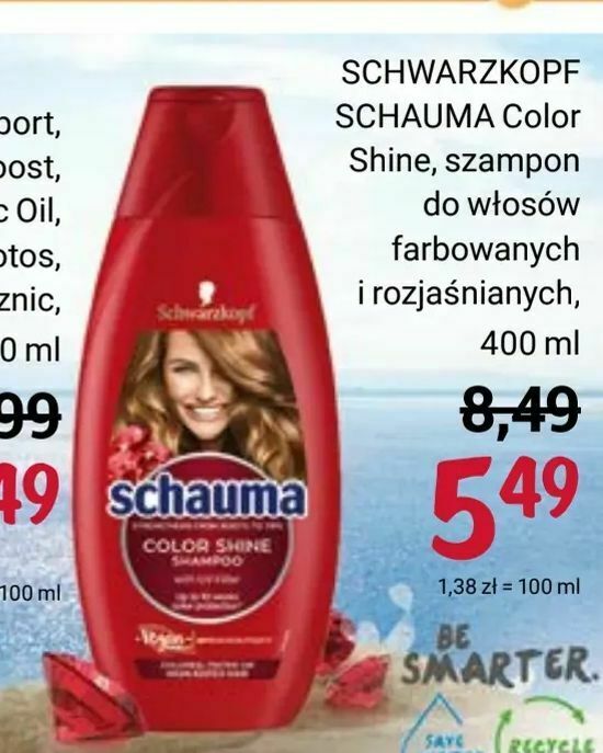 szampon schauma rossmann malinowy