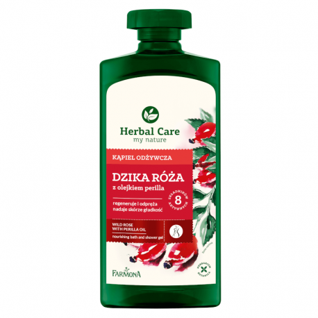 herbal care dzika róża szampon