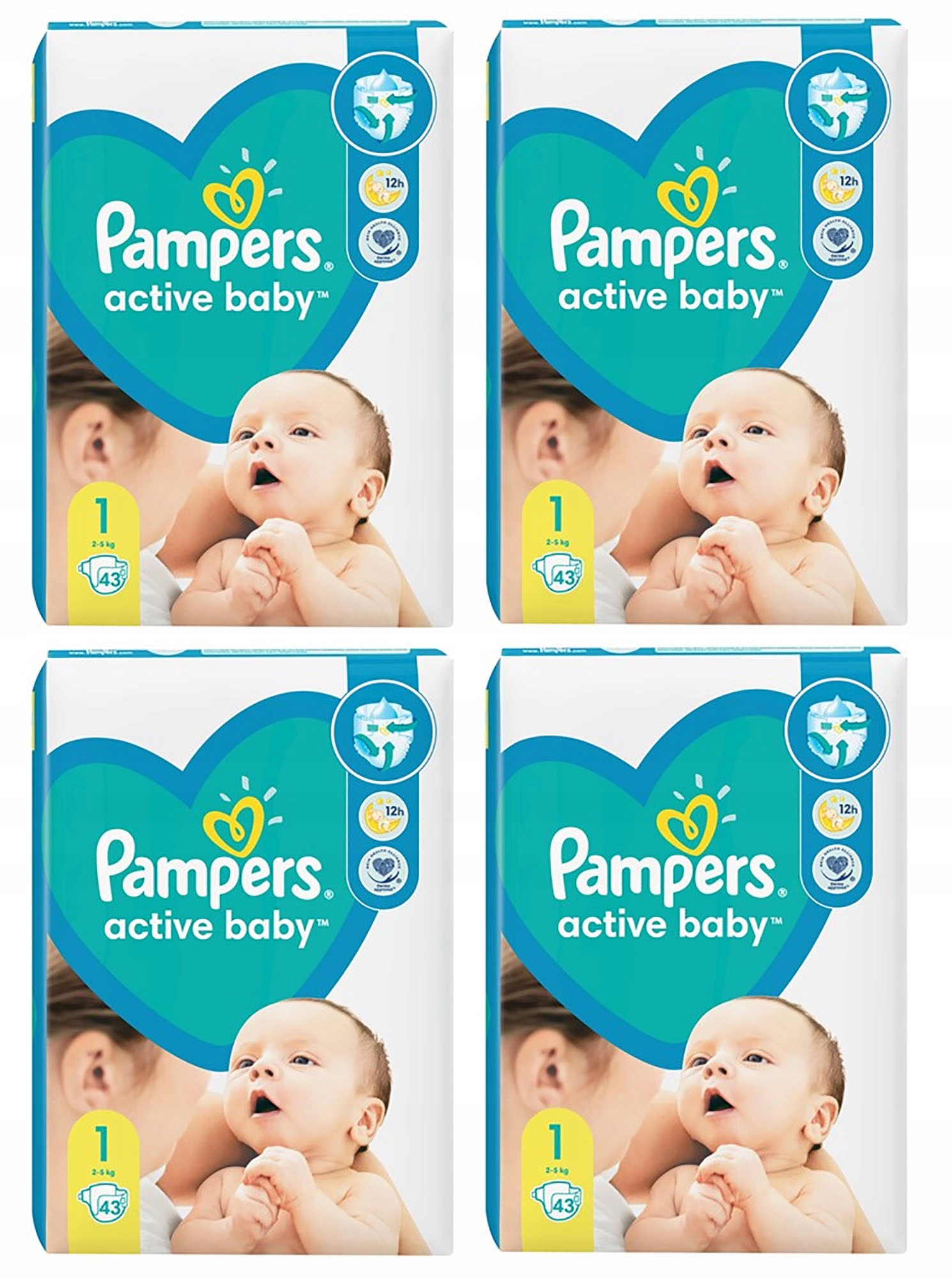 pieluchy pampers 1 czy 2 dla noworodka