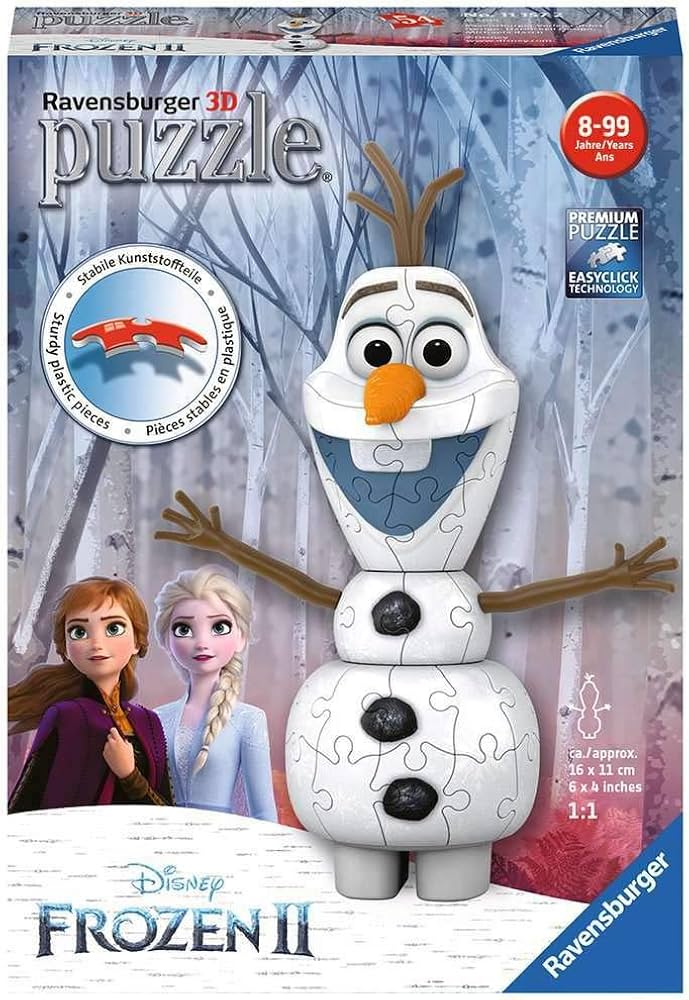 Puzzle 3D Ravensburger 11142 Kraina Lodu