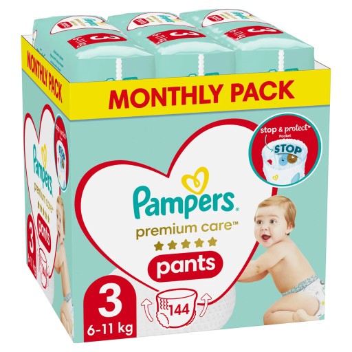 pampers majtki 3