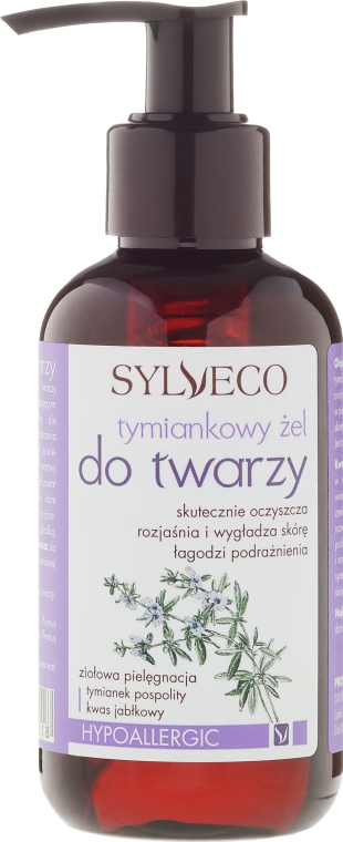 płyn do mycia twarzy z tymiankiem