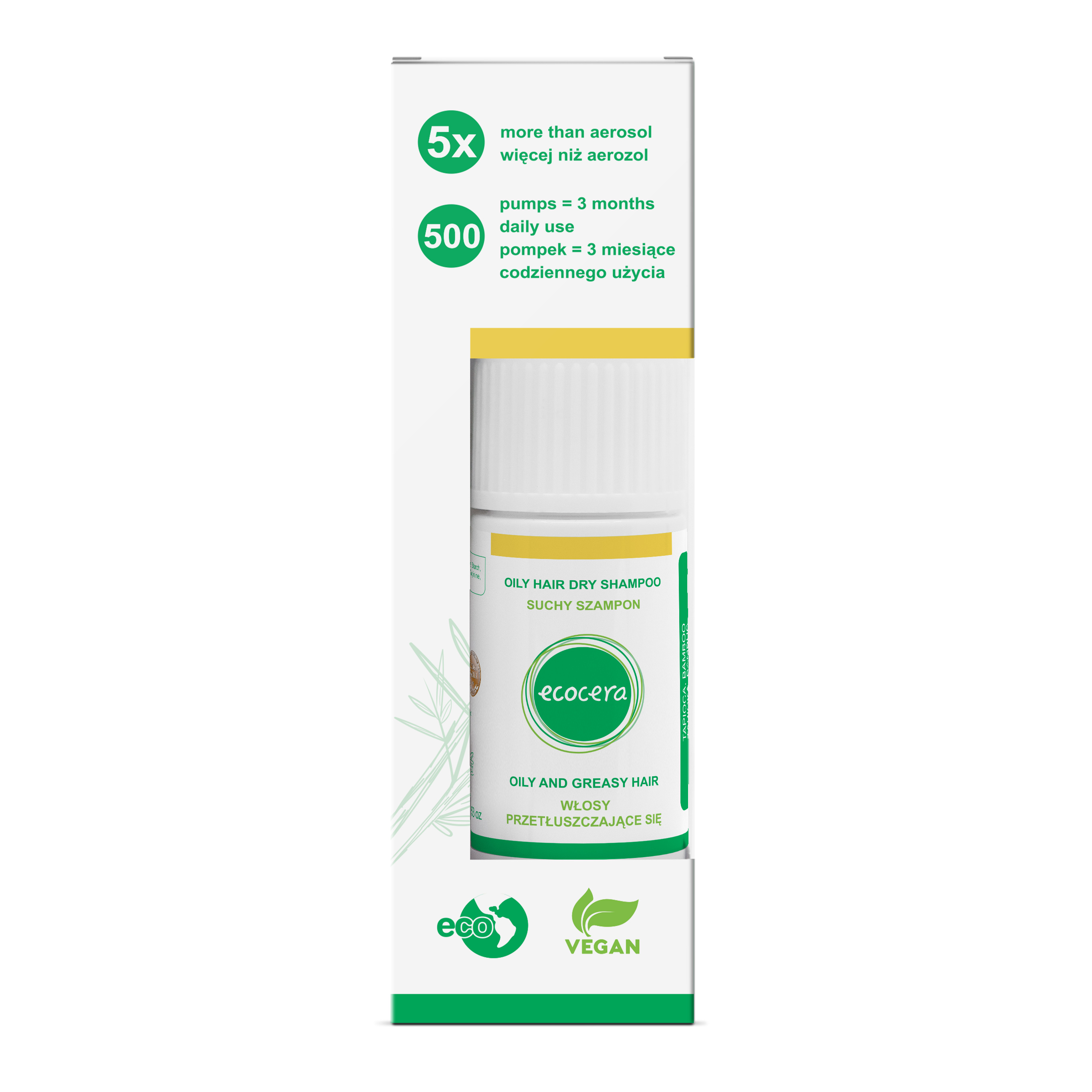 ecocera suchy szampon oily hair