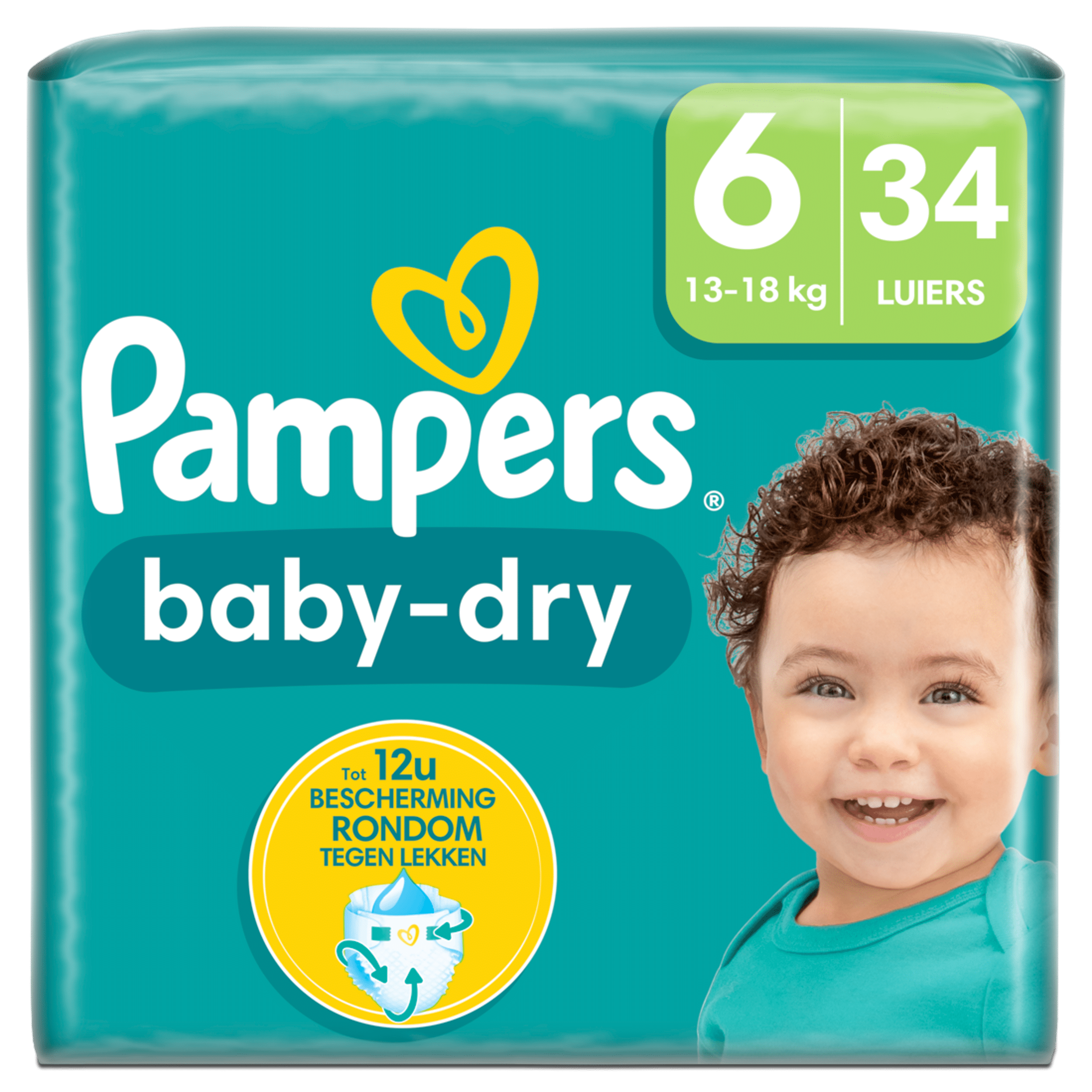 pampers 6 active baby dry 43 szt