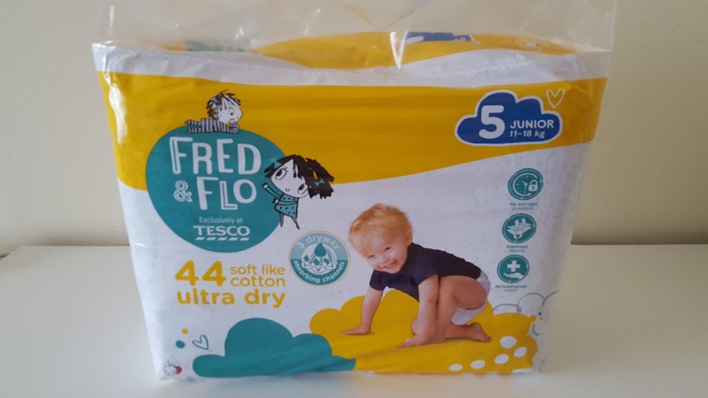 pieluchy tesco fred&flo 5