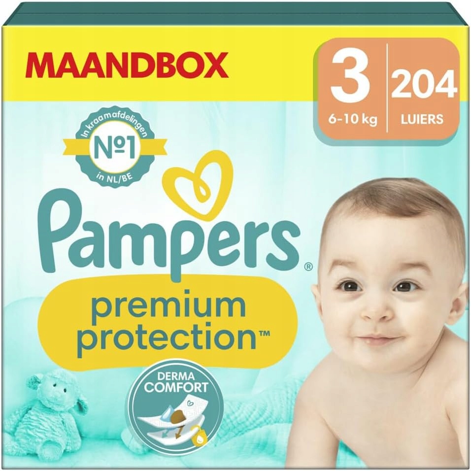 pamper premium care 3 204 szt ceny