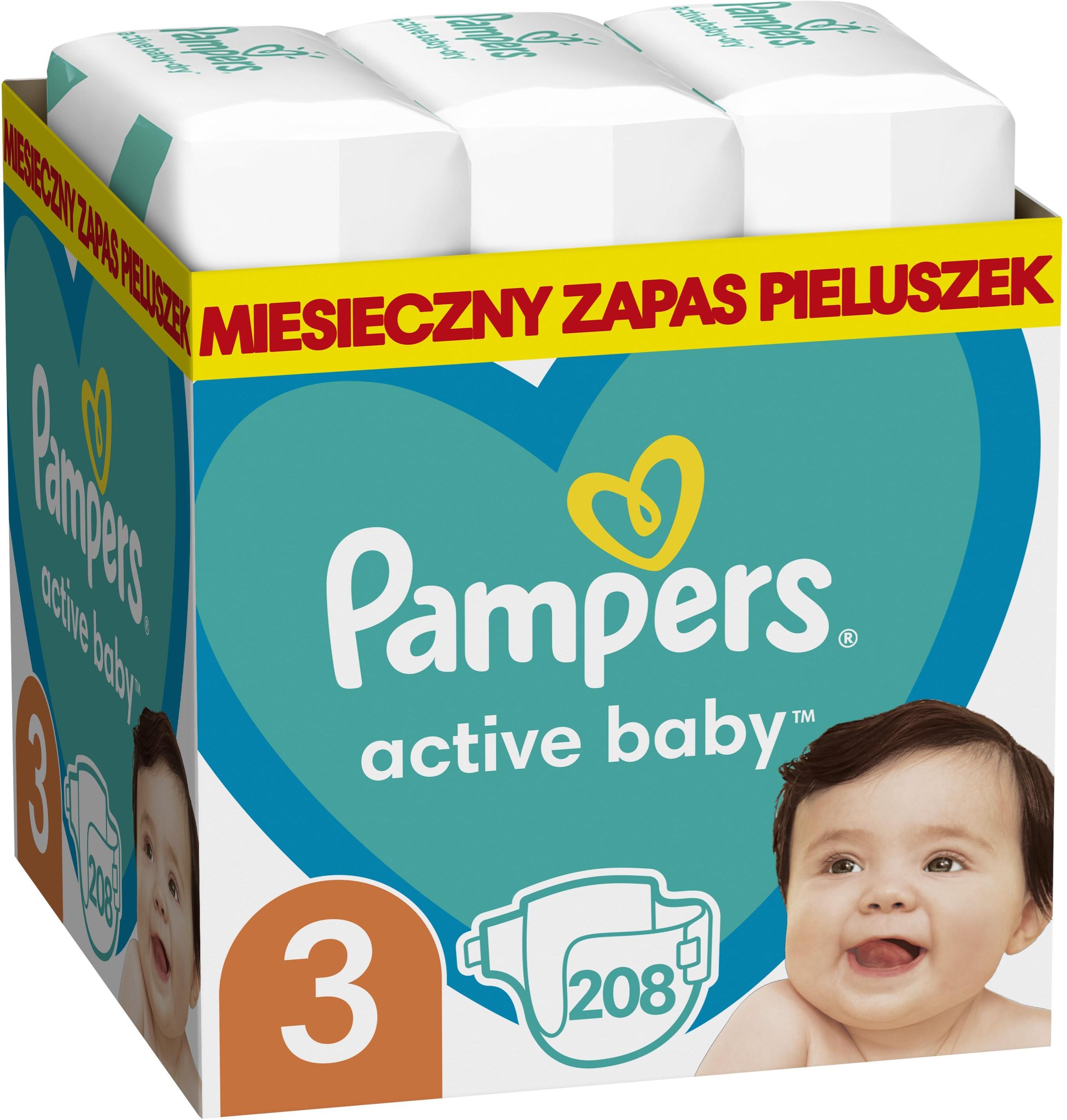 pampers active baby dry pieluchy rozmiar 6 36 sztuk