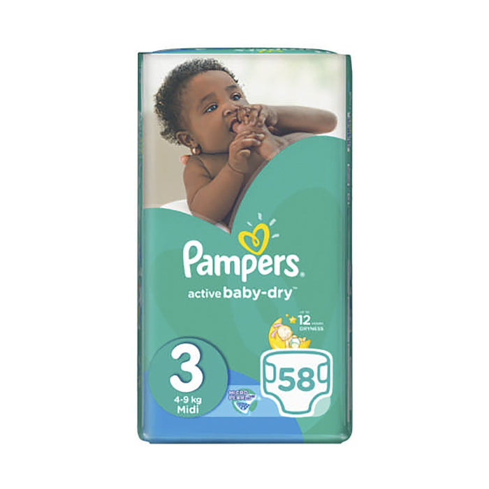 pampers active dry 3