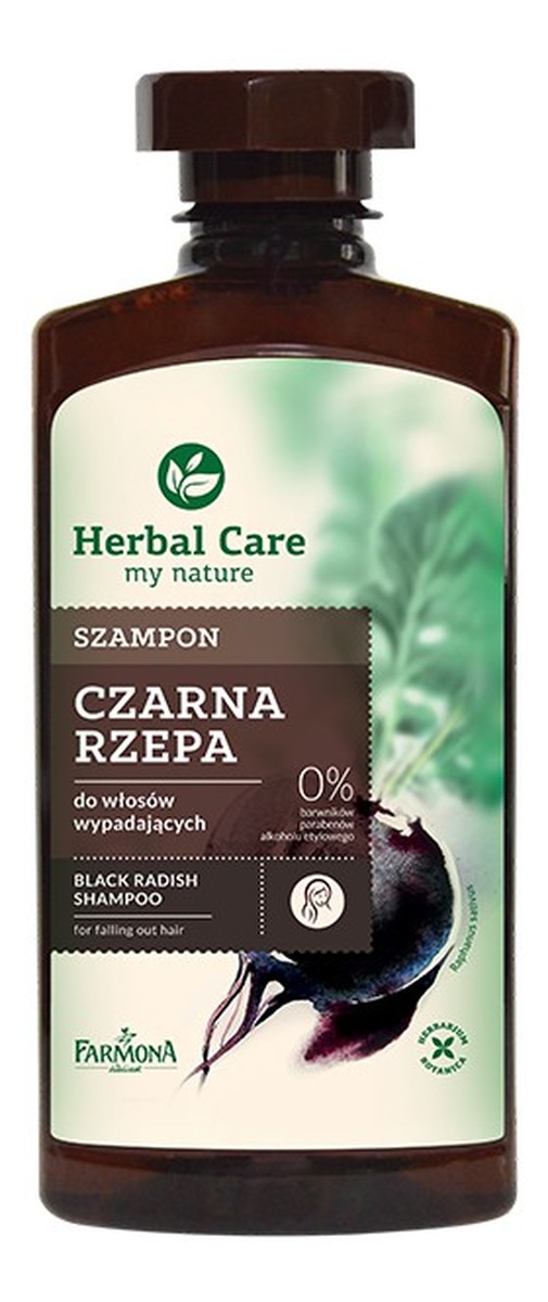 czy szampon czarna rzepa z herbal care ma silikon