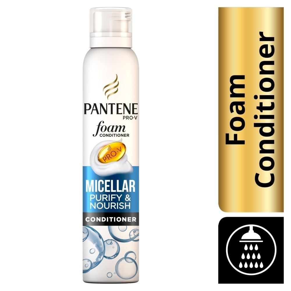 pantene micellar water odżywka do włosów w piance 180 ml