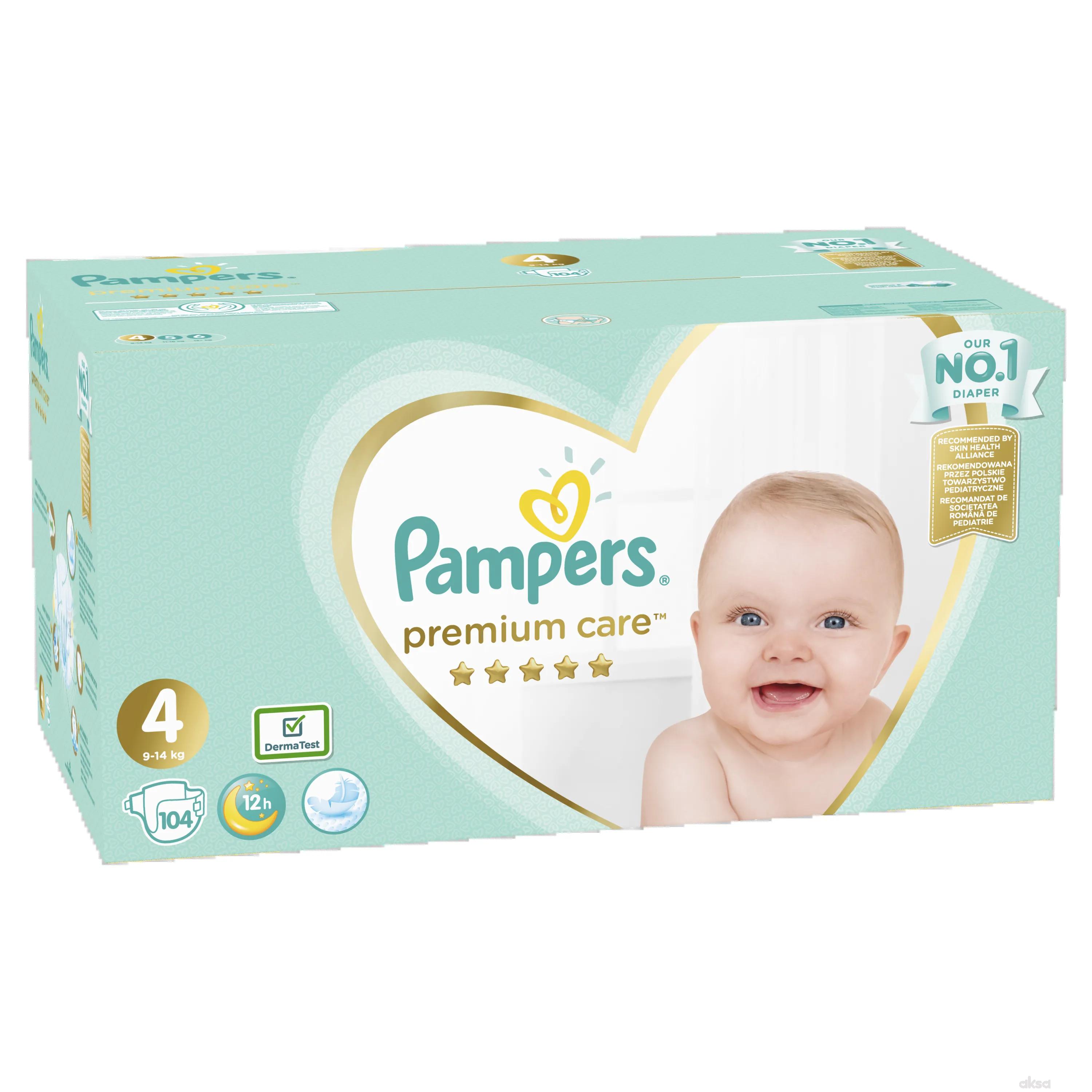 pampers premium care 4 mega box