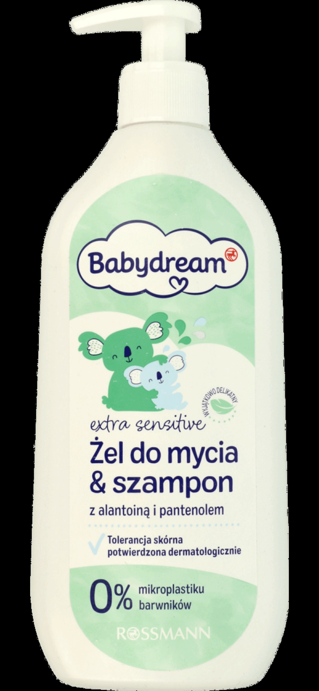 żel do mycia i szampon z pantenolem babydream wizaz