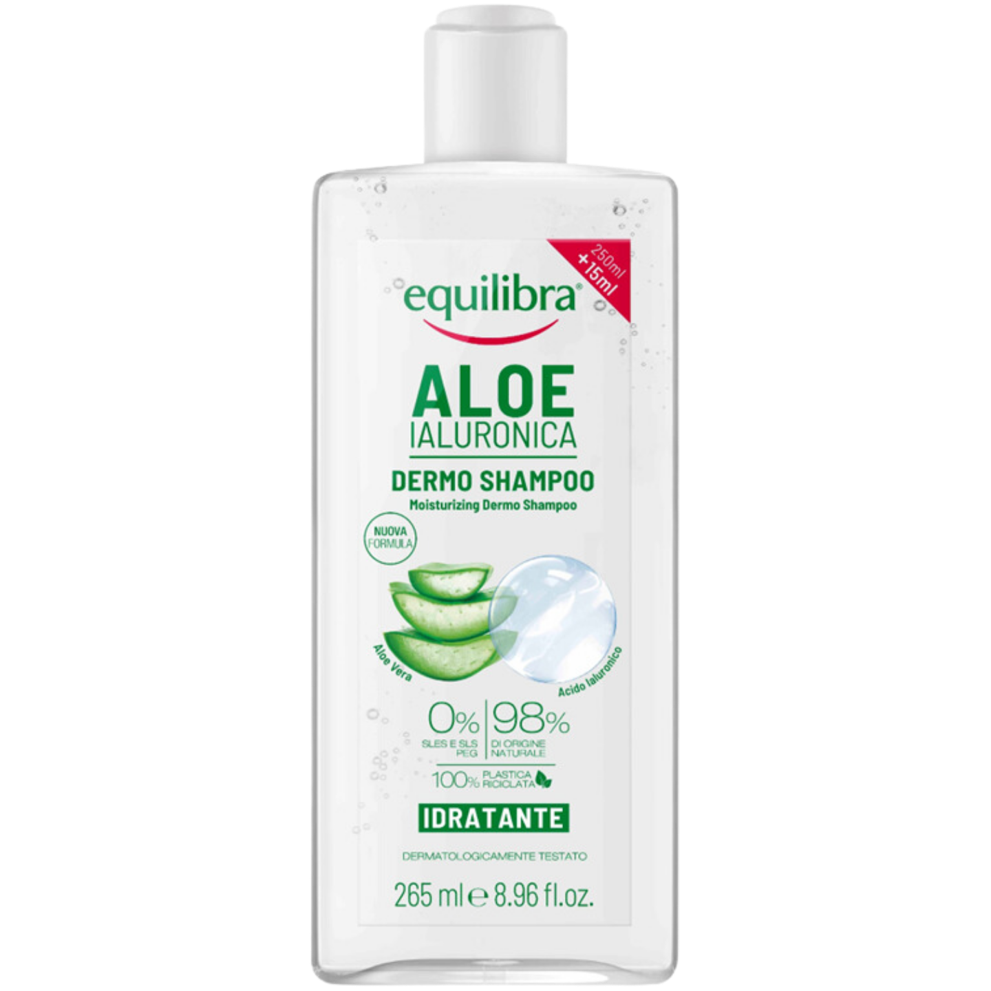 equilibra szampon aloesowy do włosów 250 ml