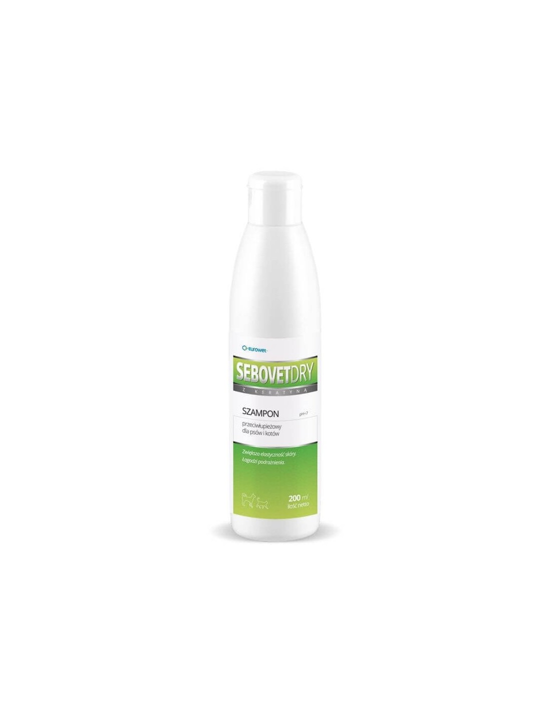 eurowet sebovet clean szampon dla psa 200ml