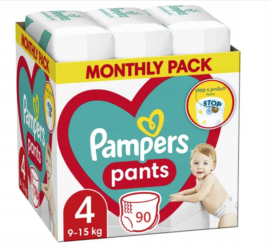 pampers pants 5 90sztuk