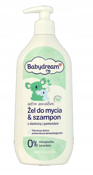 babydream med żel i szampon do skóry atopowej