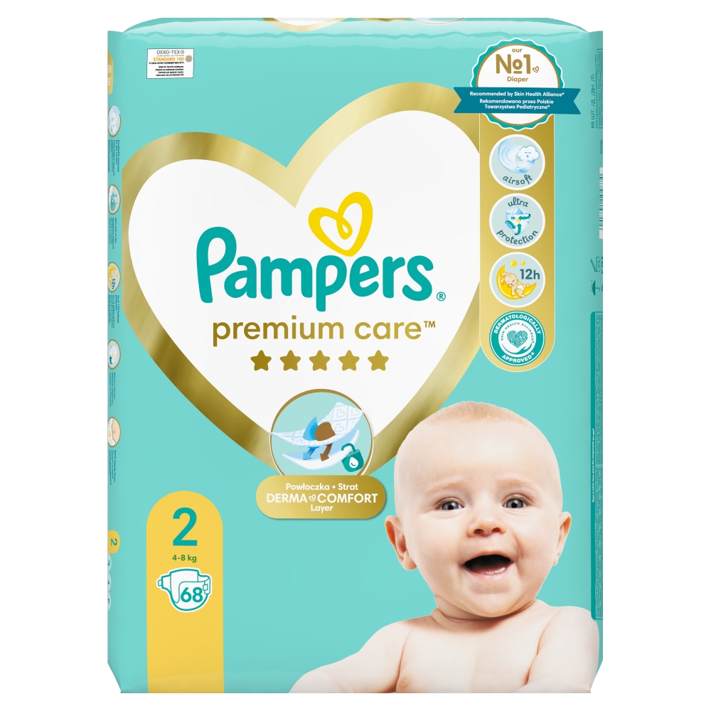 pieluchy pampers bez kanalikow