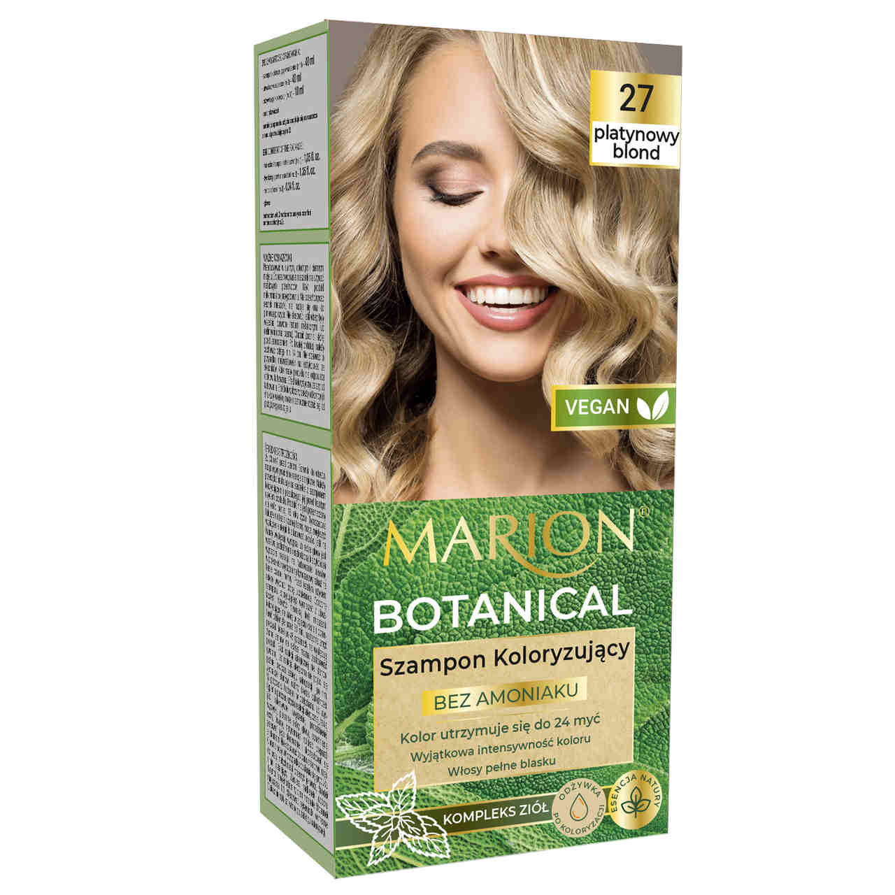 szampon naturalny ciemny blond