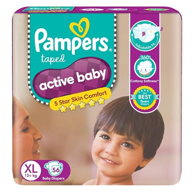 pampers active baby zl