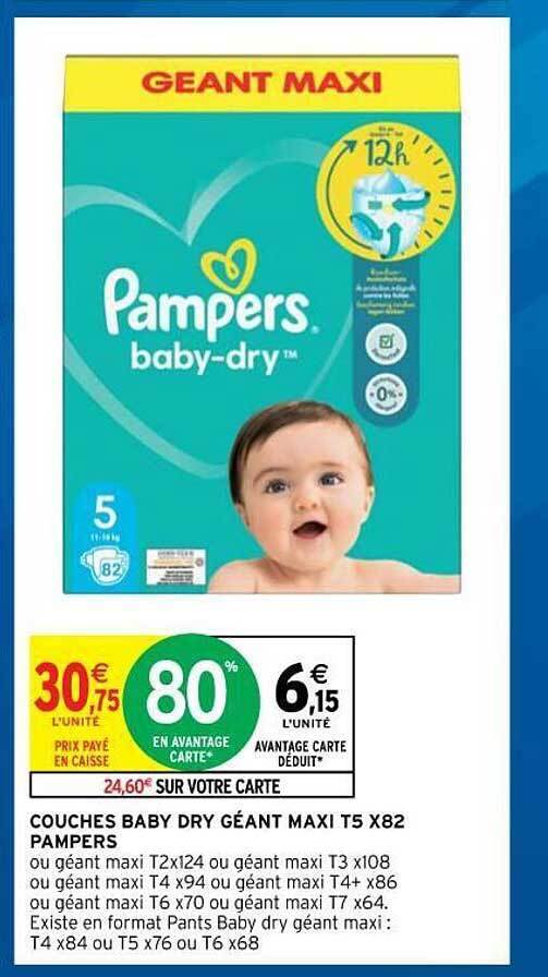 intermarché pampers