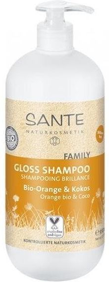sante family pomarańcza i kokos szampon do włosów zniszczonych 950ml