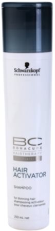 schwarzkopf bc hair activator aktywizujący szampon przeciw wypadaniu 250ml