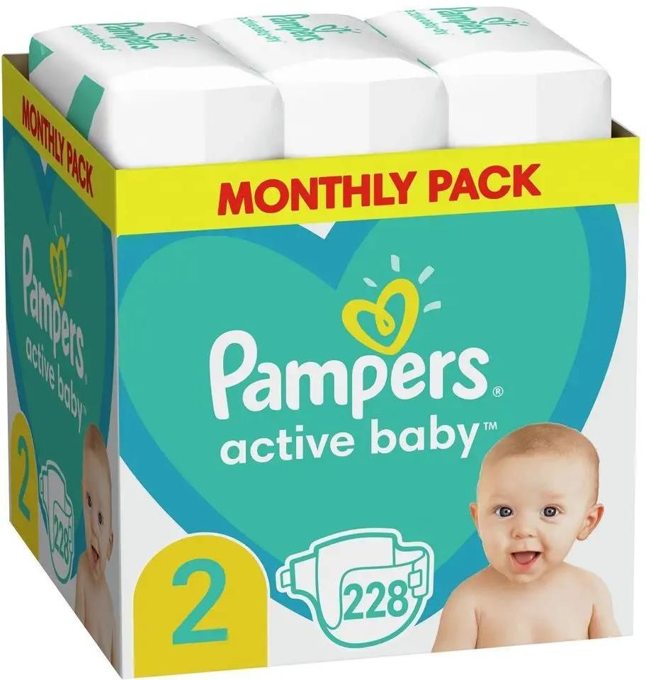 pampers active baby 2 opinie