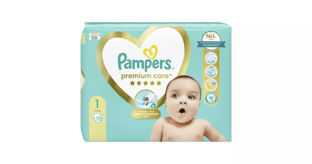 pampers niebieska wysciolka