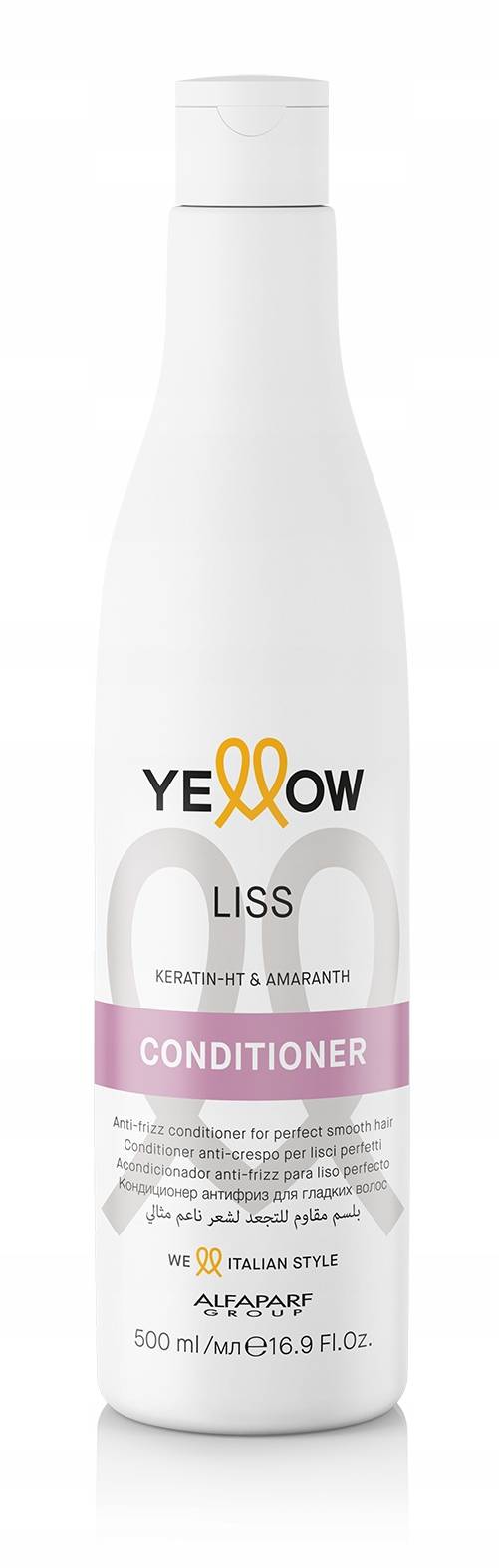 yellow liss szampon do włosów prostowanych 500 ml