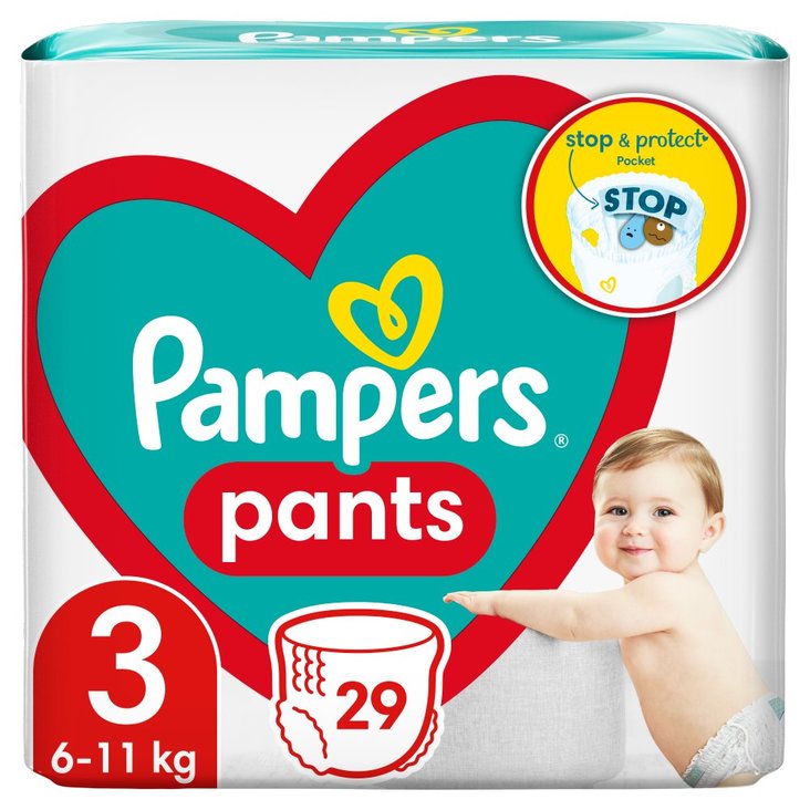 pampers pants 3 waga