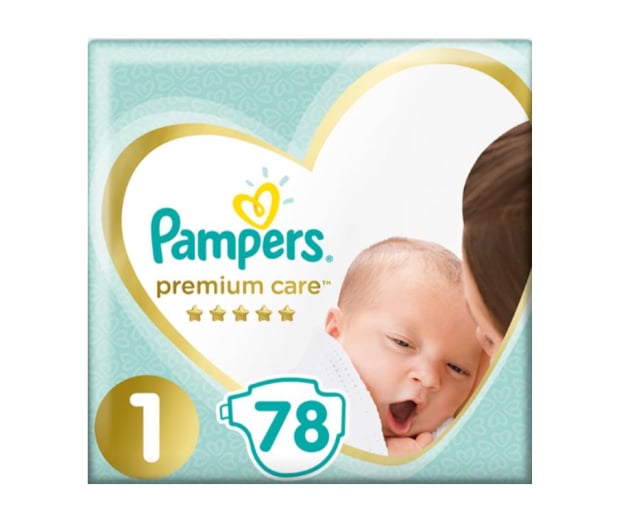 pieluszki pampers premium care newborn 2-5kg 78szt