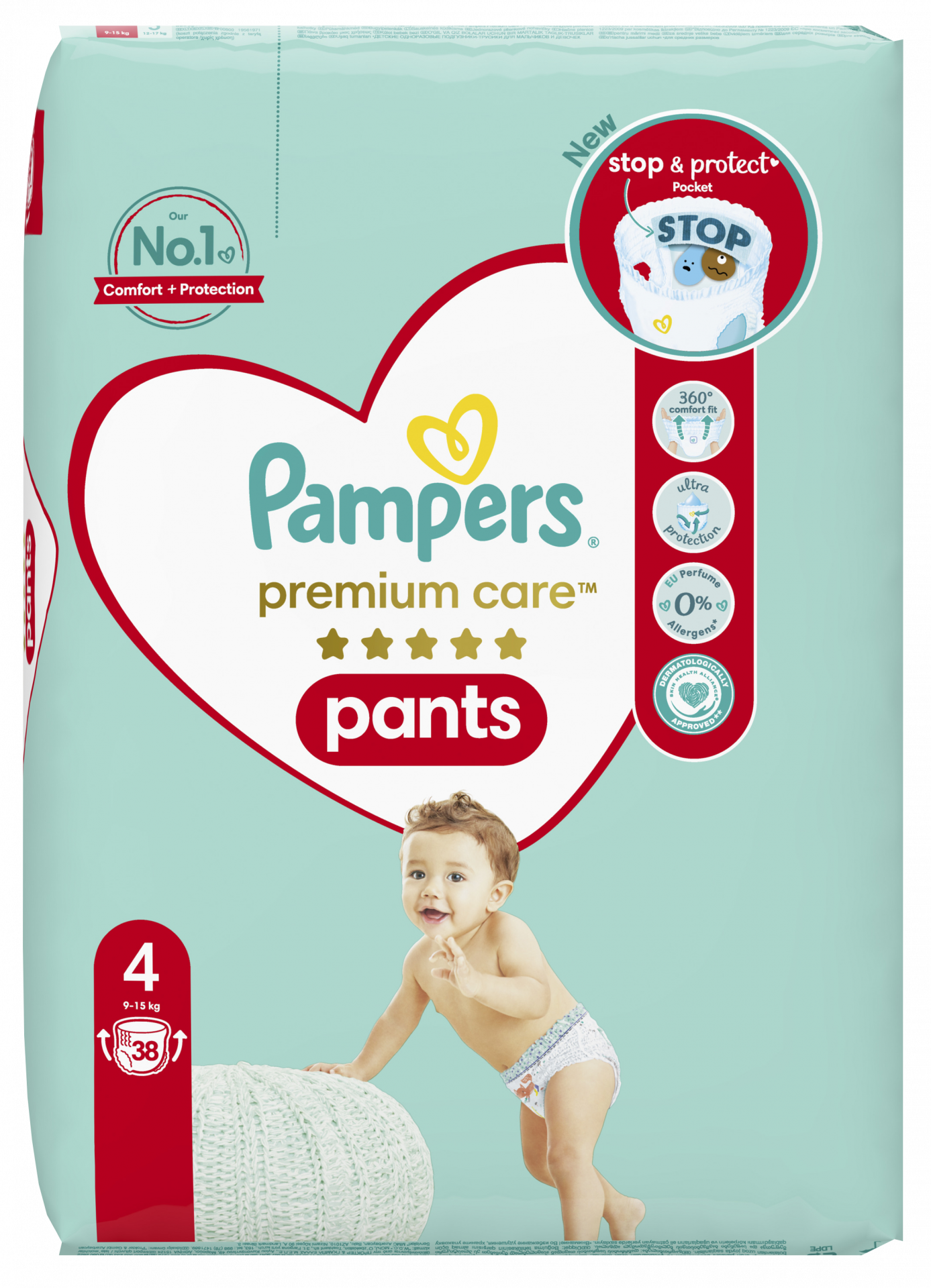 pampers pants premium care 4