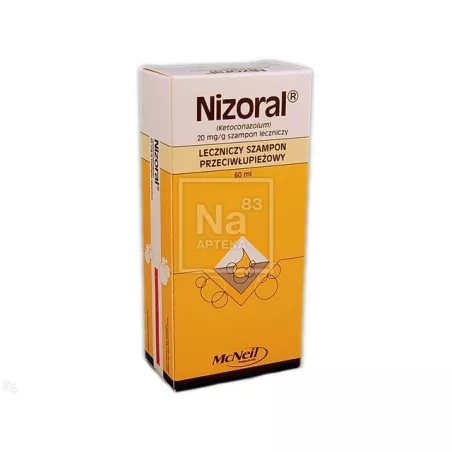 nizoral szampon leczniczy 20 mg g 60 ml