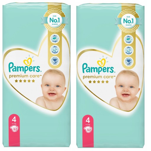 tesco pampers premium care 4 104 sztuki cena