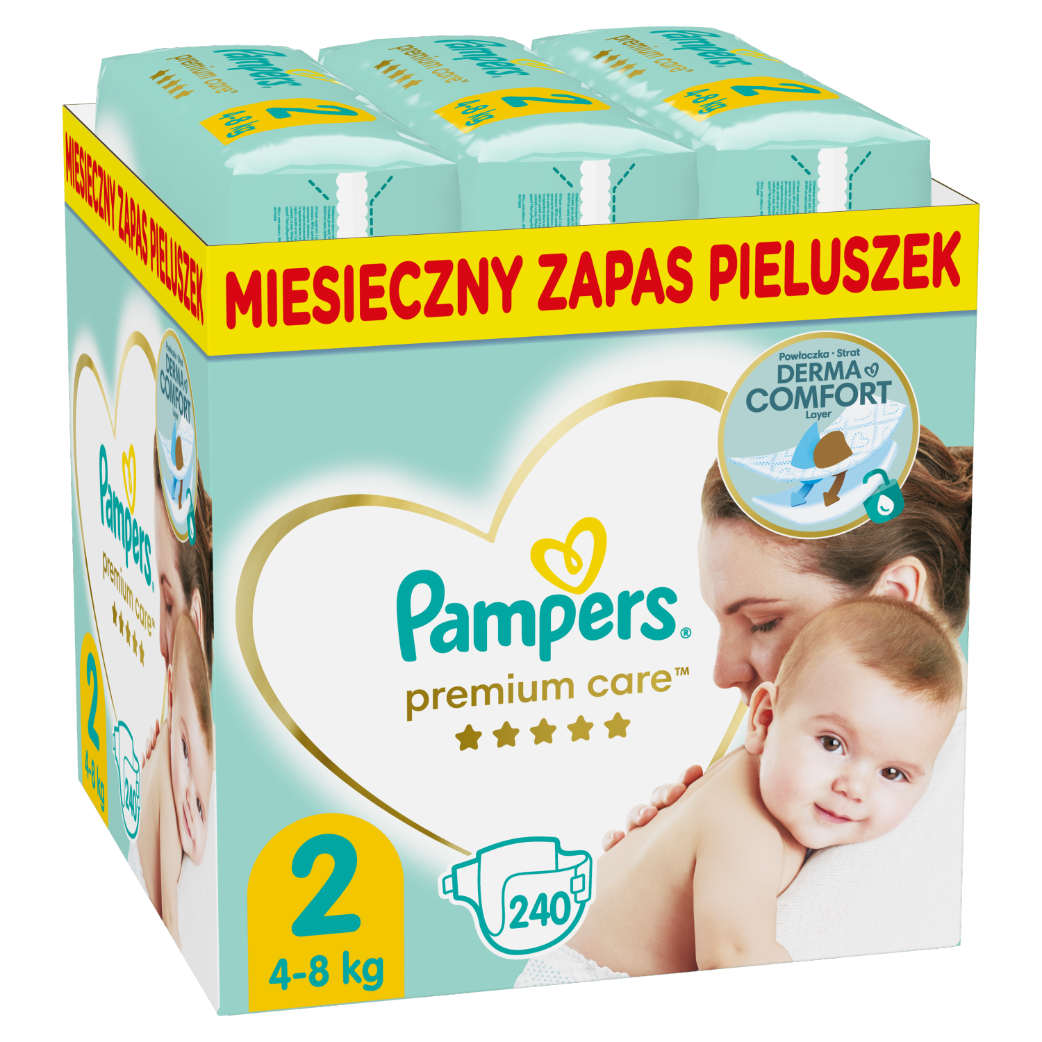 pampers premium care 2 najtańsze