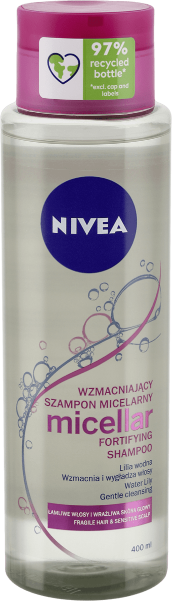 wzmacniający micelarny szampon nivea