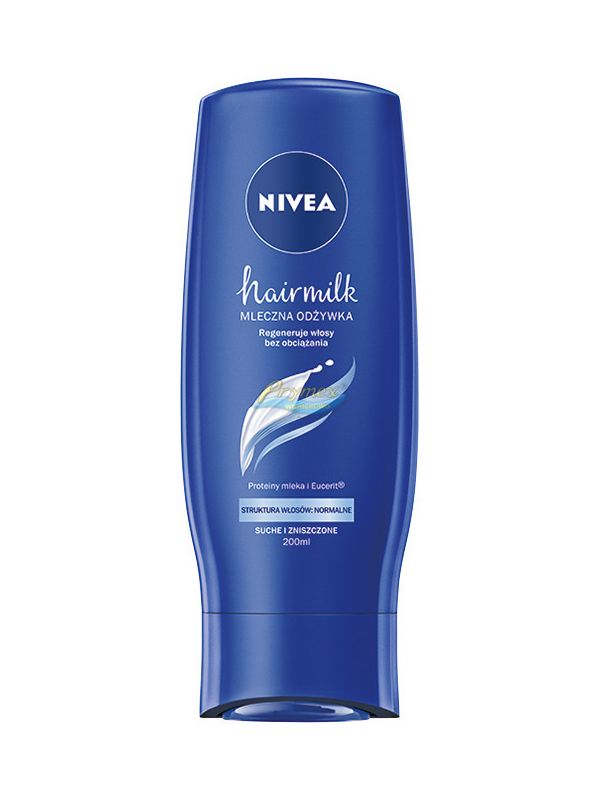 nivea hairmilk mleczna odżywka do włosów normalnych suche i zniszczone