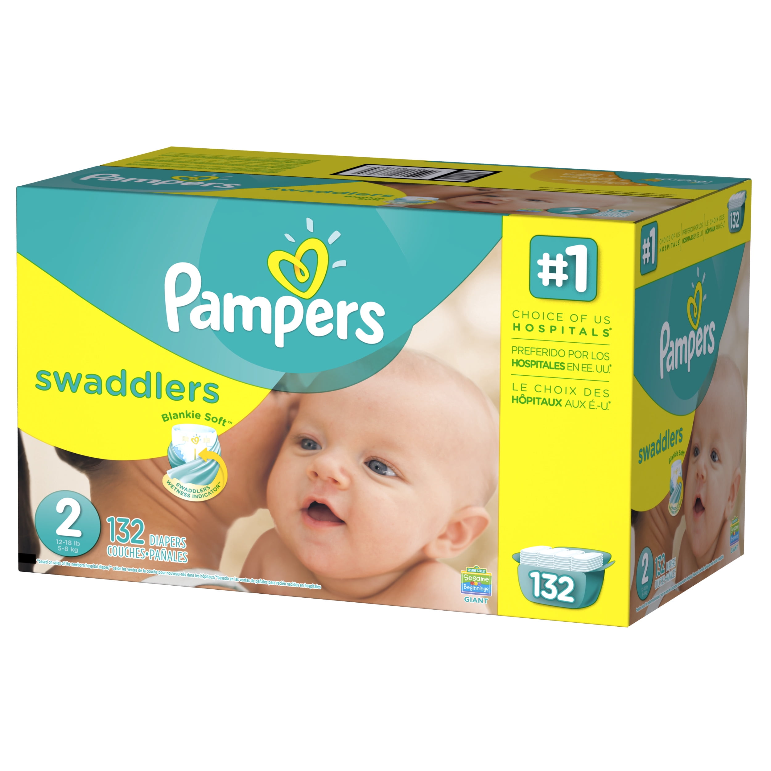 pampers swaddlers 2 wyglad pampersa