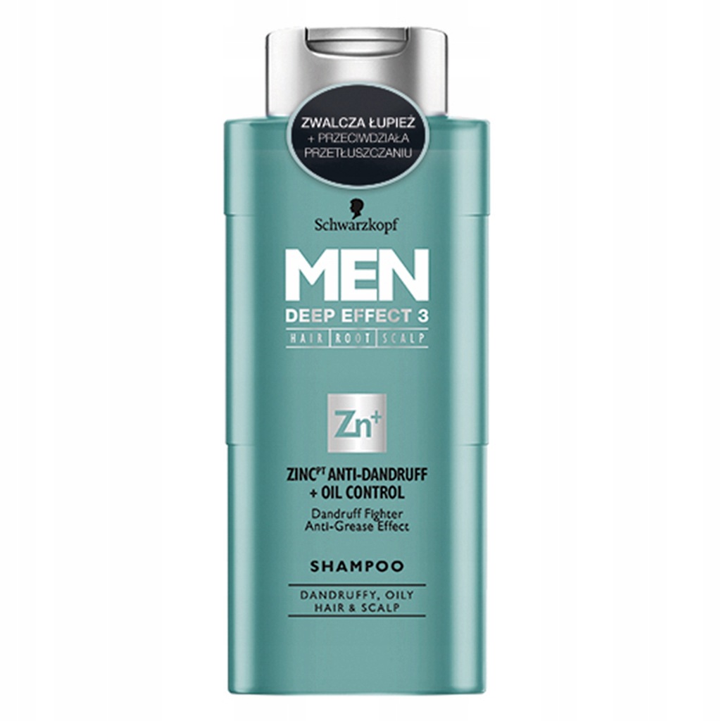 schwarzkopf men 3-fach-effekt szampon do włosów oczyszczający z proteinami