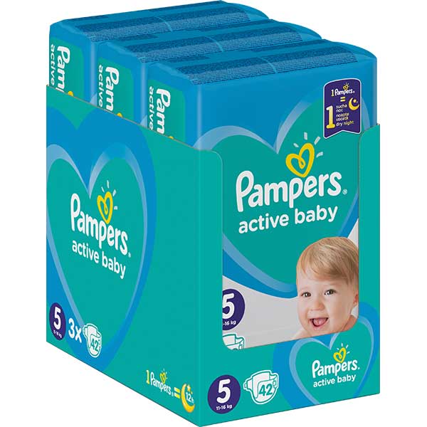 pampers activ babyn126 sztuk