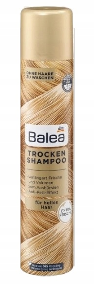 suchy szampon balea blond