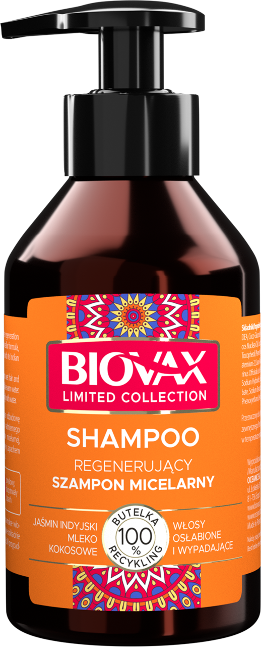 biovax szampon limited jaśminowy