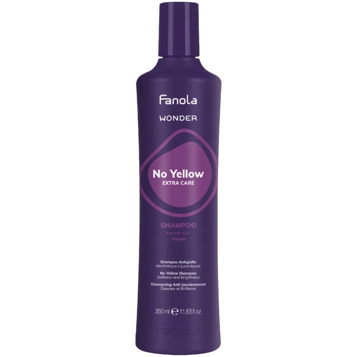 fanola no yellow shampoo w szampon do włosów blond 1000ml