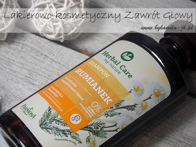 farmona herbal szampon do włosów blond rumianek