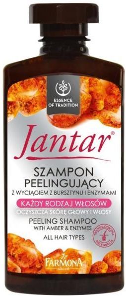 farmona jantar szampon peelingujący do włosów 330ml