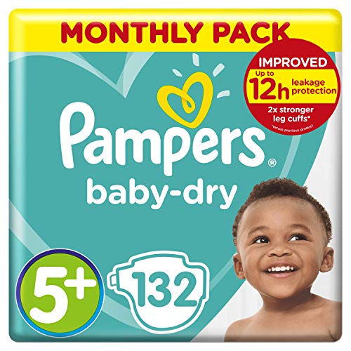 monthly saving pack pampers size 5