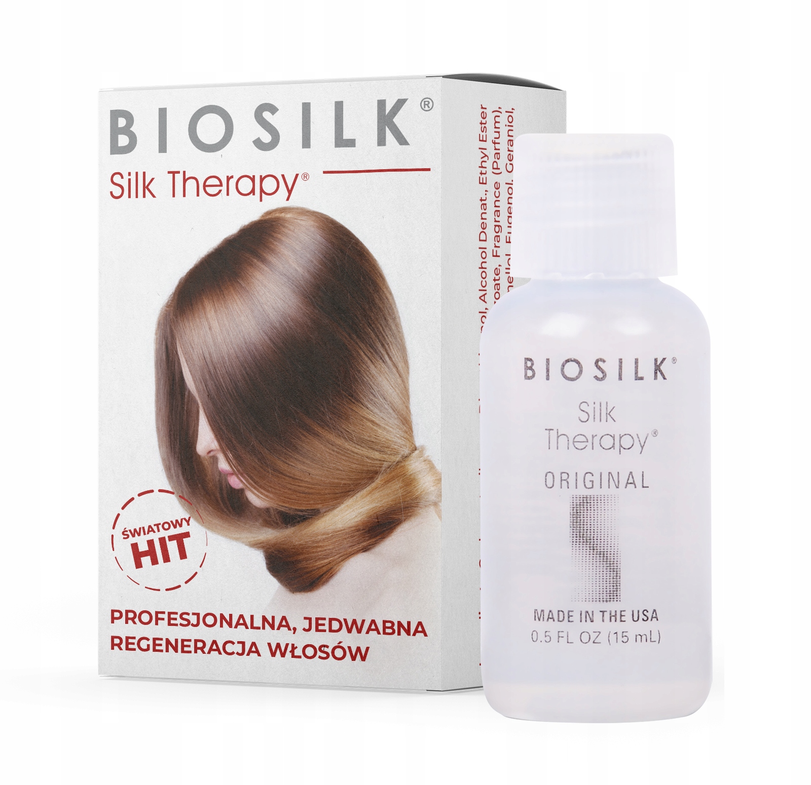 olejek do włosów biosilk