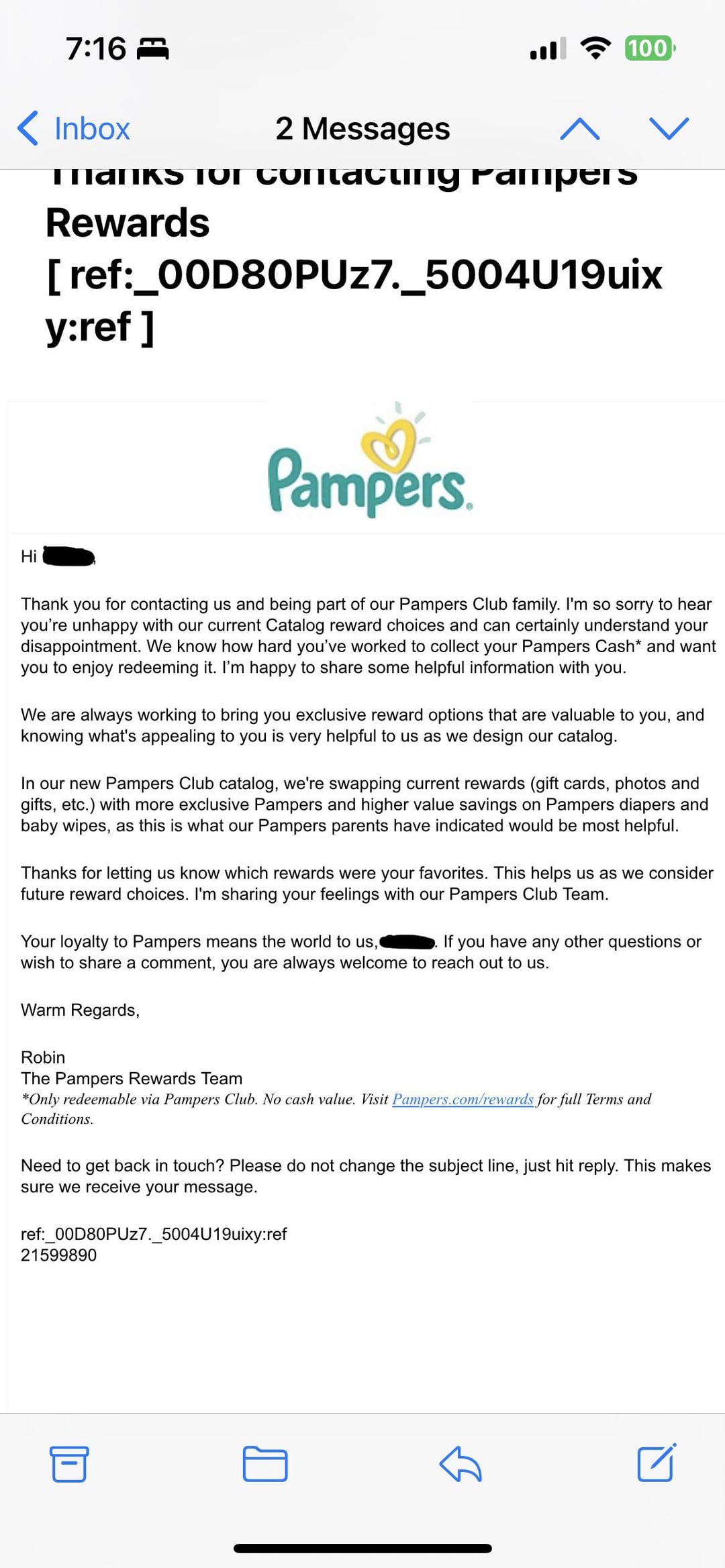 pampers bonus