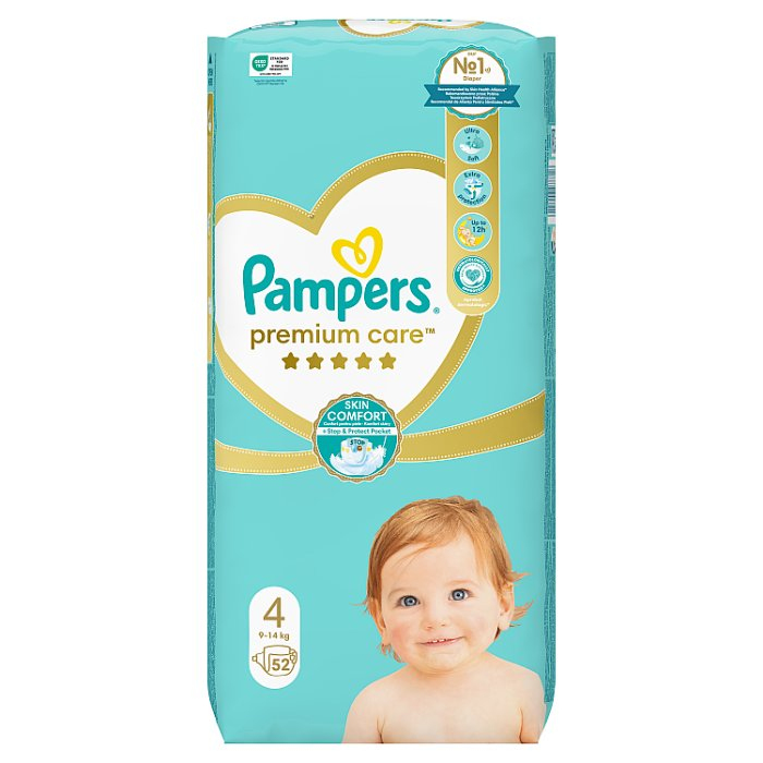 pampers premium care maxi 52 szt